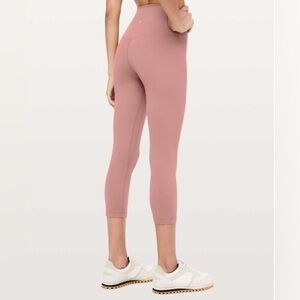 Lululemon Align Crop Leggings 21” – Spanish Rose | Sz 10
